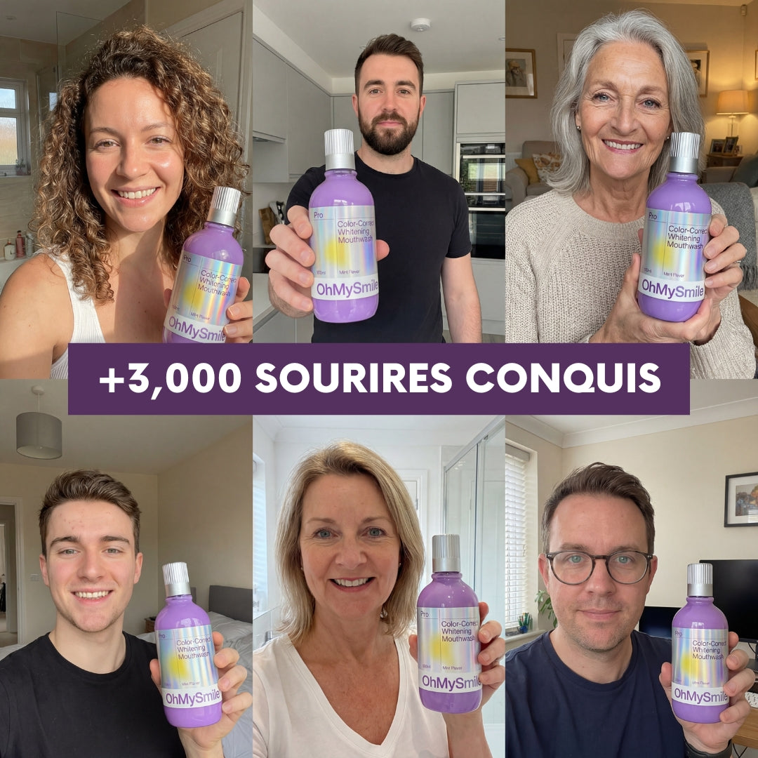 OhMySmile® - Bain De Bouche Blanchissant