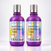 2 flacons OhMySmile® Bain de Bouche Violet