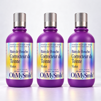 3 flacons OhMySmile® Bain de Bouche Violet