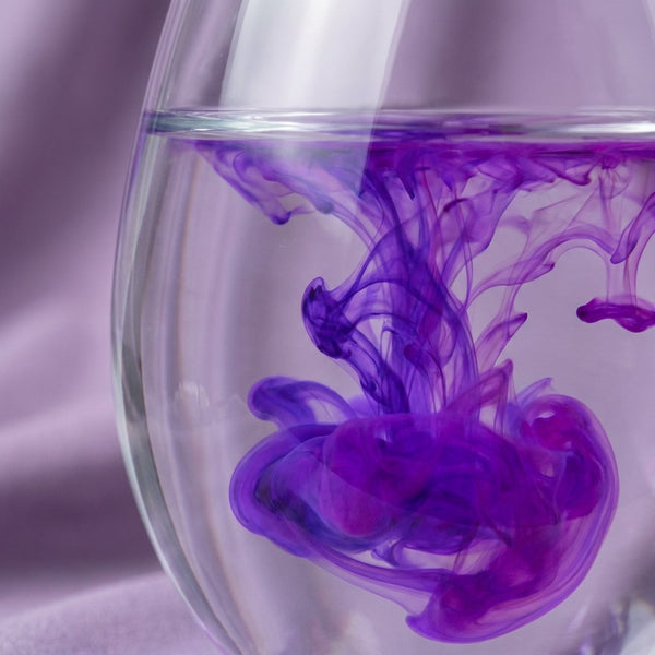 Pigments violets CI 17200 et CI 42090 — correcteurs de teinte du bain de bouche OhMySmile®