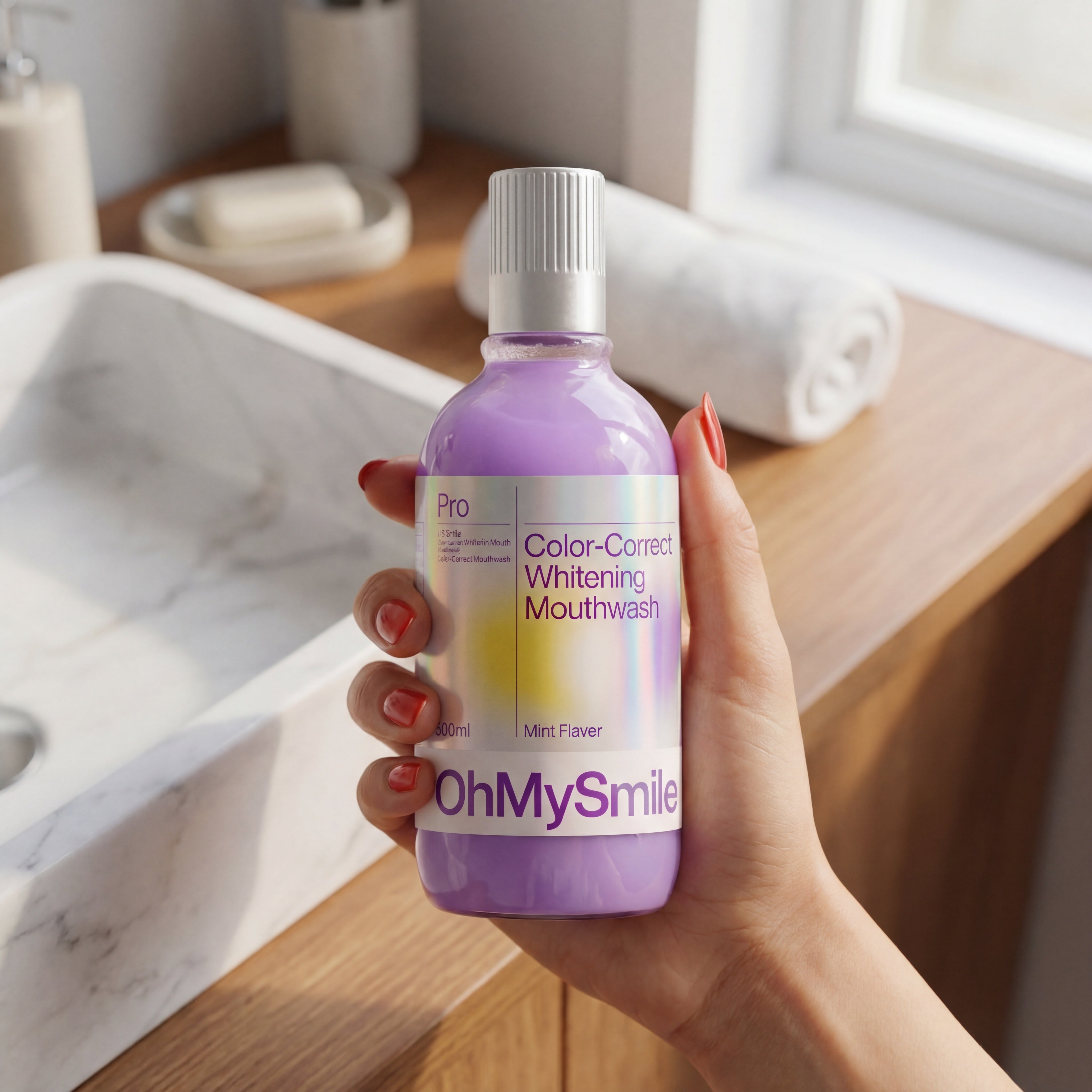 OhMySmile® - Bain De Bouche Blanchissant