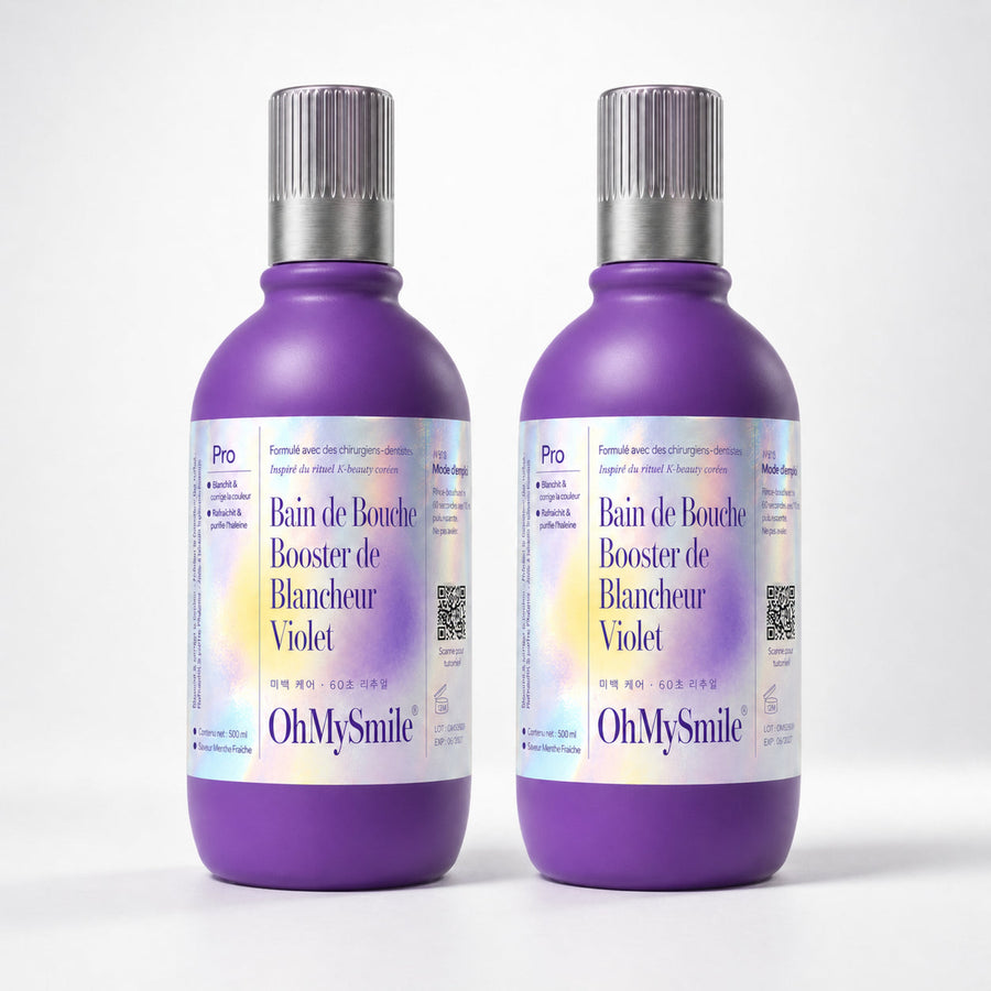 OhMySmile 2 flacons offre -50%
