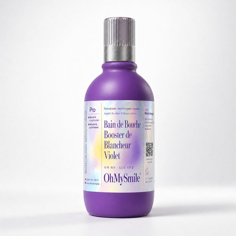 Bain de Bouche Booster de Blancheur Violet